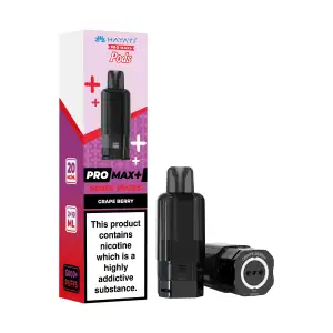 Hayati Pro Max Plus 6K Prefilled Pods - 20mg | Grape Berry